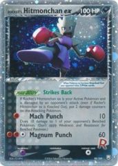 Rocket's Hitmonchan EX 98/109 - Rare Holo